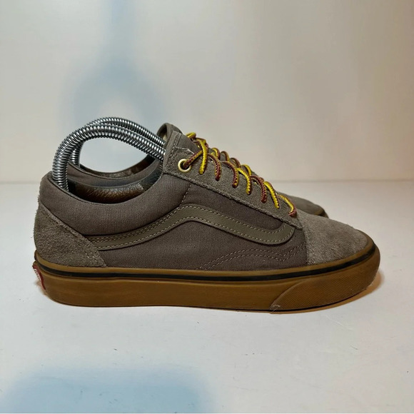 Vans Old Skool Gumsole Falcon/Boot Lace Khaki Sz W 8.5 M 7 (196 Box 23) - Picture 1 of 9